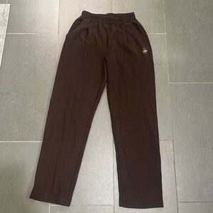 Brown alo lounge pants - size M